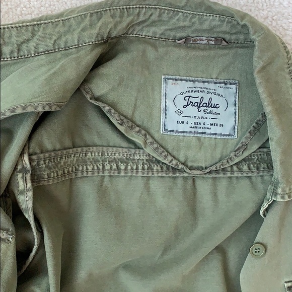 Zara Khaki Shirt/Blazer - Picture 7 of 7